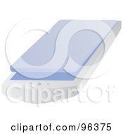 Royalty Free RF Clipart Illustration Of A Flatbed Computer Scanner