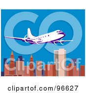 Poster, Art Print Of Commercial Airplane In Flight - 18