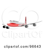 Poster, Art Print Of Commercial Airplane In Flight - 30