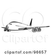 Poster, Art Print Of Commercial Airplane In Flight - 42
