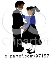 Poster, Art Print Of Indian Boy And Girl Dancing Together