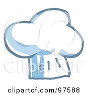Royalty Free RF Clipart Illustration Of A Fluffy Chef Hat