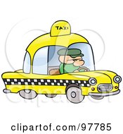 Royalty-Free (RF) Taxi Clipart, Illustrations, Vector Graphics #1