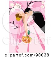 Poster, Art Print Of Loving Wedding Couple - 1