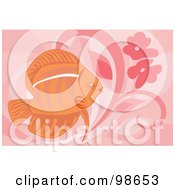 Royalty Free RF Clipart Illustration Of A Tropical Aquarium Fish 8