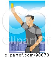 Royalty Free RF Clipart Illustration Of A Soccer Ref