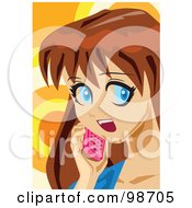 Poster, Art Print Of Surprised Woman Talking On A Phone