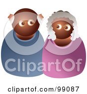 Poster, Art Print Of Black Senior Couple
