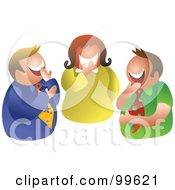 Poster, Art Print Of Business Team Laughing