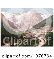 Trafoi Hotel And Post Tyrol Austria Royalty Free Stock Photography