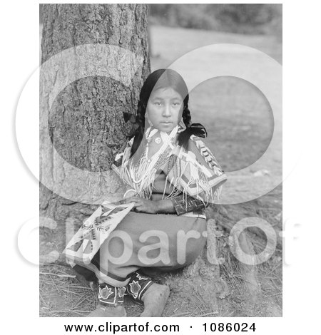 Umatilla Girl - Free Historical Stock Photography by JVPD