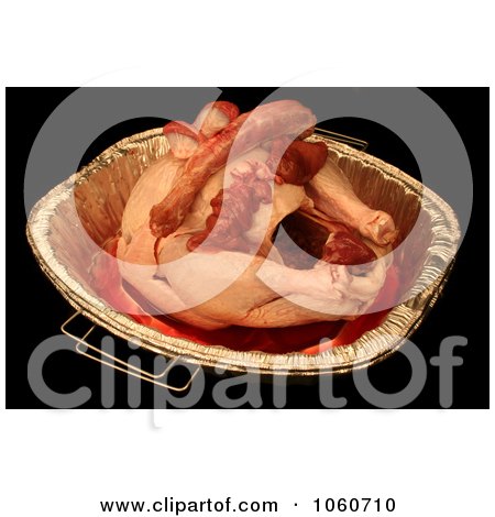 Uncooked Heart, Liver, Gizzard, and Neck On Turkey - Royalty Free Stock Photo by Kenny G Adams
