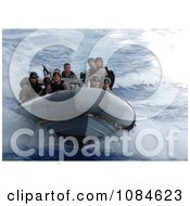 United States Navy Sailors Riding A Rigid Hull Inflatable Boat During A Training Exercise Free Stock Photography by JVPD