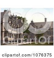 Worchester College Oxford Oxfordshire England Royalty Free Stock Photography