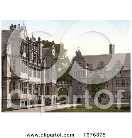 Worchester College, Oxford, Oxfordshire, England - Royalty Free Stock Photography  by JVPD